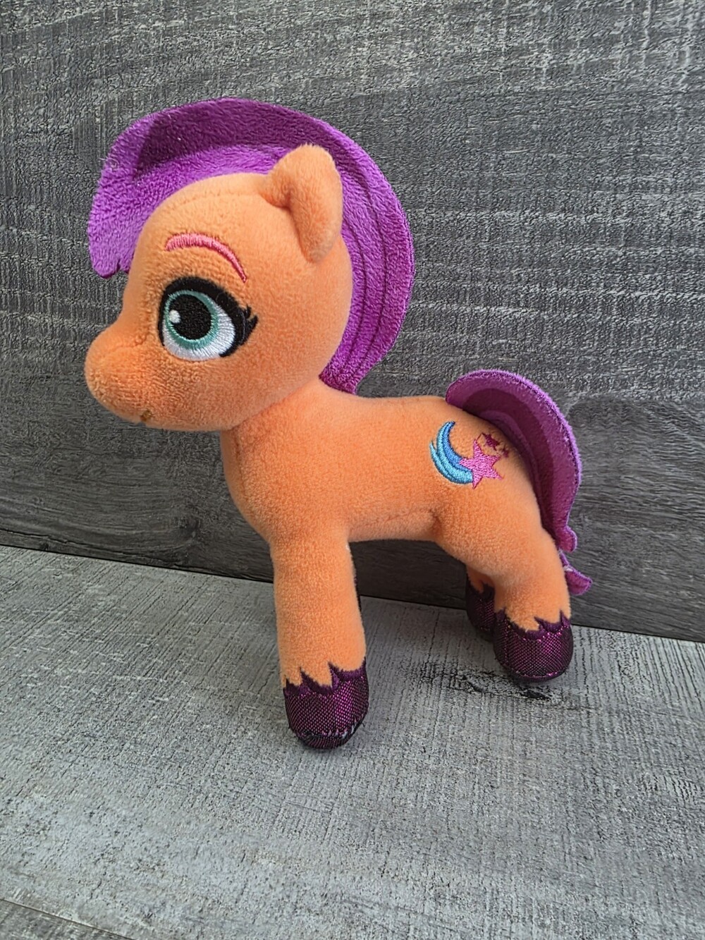 My Little Pony 7" Sunny Starscout Plush Orange Horse Stuffed Animal Figure g61